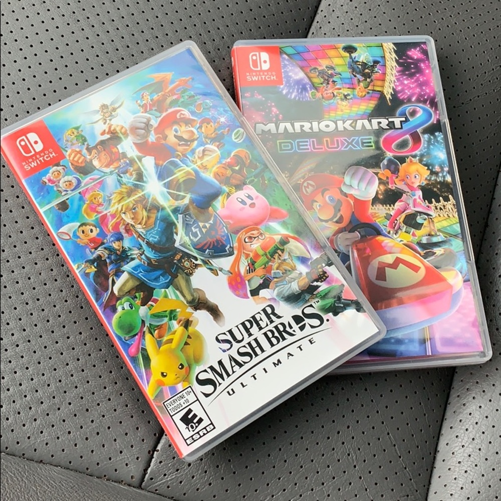 Nintendo Switch Games Mario Kart Deluxe 8 & SSU
